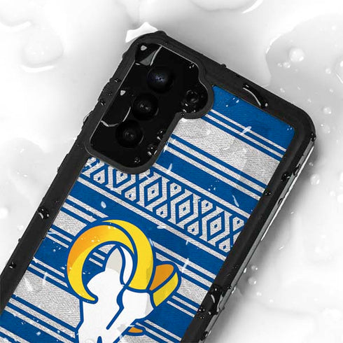 NFL Los Angeles Rams Trailblazer Galaxy S24 Plus Waterproof Case